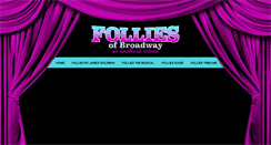 Desktop Screenshot of folliesbroadway.com